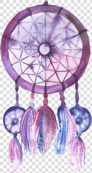 Dreamcatcher Paper Clip Art   Purple Dream Catcher Clipart  HD Png Download