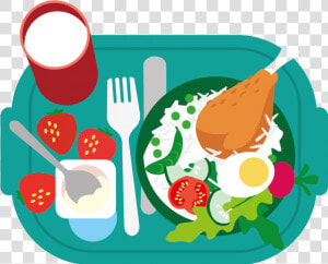 Healthy Food Junk Breakfast School Meal Clip Art Eating   Healthy Food Cartoon Png  Transparent Png