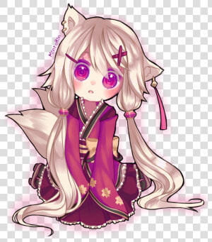 Transparent Anime Chibi Png   Anime Chibi Girl Transparent  Png Download