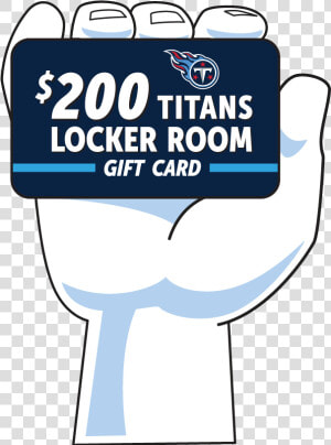  200 Titans Locker Room Gift Card  HD Png Download