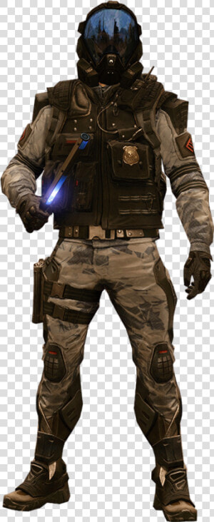 Security Guard Enemy   Combat Medic  HD Png Download