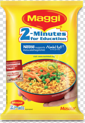 Maggi Masala Noodles 140g  HD Png Download