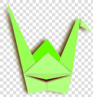 Origami Crane Gif Flying  HD Png Download