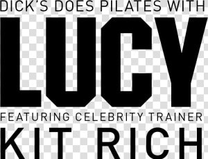 Lucy Active Wear Logo Dick S Does Pilates With Celebrity   Qlocktwo  HD Png Download