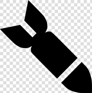 Clip Art Vector Free Download On   Missile Clipart Black And White  HD Png Download