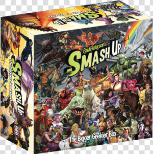 Smash Up Bigger Geekier Box  HD Png Download