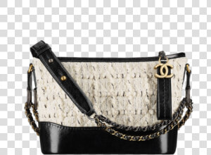 Chanel Gabrielle Hobo Bag Small Tweed  HD Png Download
