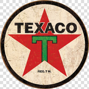 Vintage Texaco Gasoline Sign   Vintage Texaco Gas Station Sign  HD Png Download