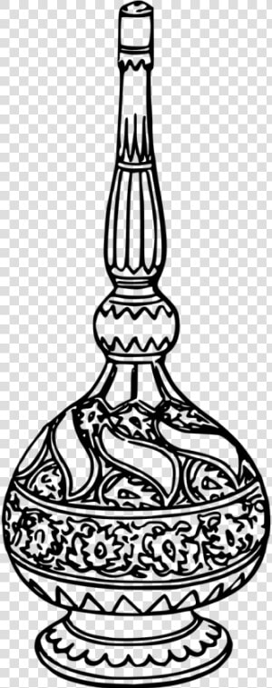 Perfume Bottle Bottle Coloring Pages  HD Png Download