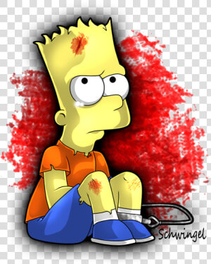 Awwww   Fan Art Bart Simpson  HD Png Download