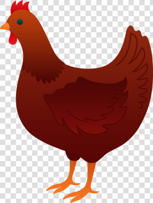 Hen Clipart   Red Hen Clipart  HD Png Download