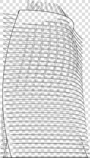 Skyscraper   Sketch  HD Png Download