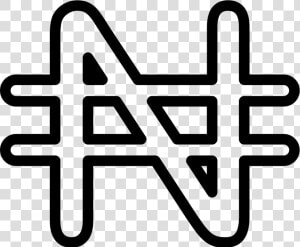 Nigeria Naira Currency Symbol   Nigerian Currency Symbol  HD Png Download