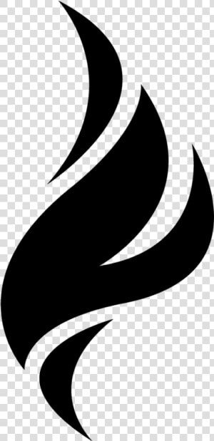 Heretik Flame Logo   Crescent  HD Png Download