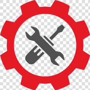 Gps Device Installation Team   Red Transparent Setting Icon  HD Png Download