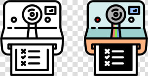 Area text line   Polaroid Camera Transparent Background Clipart  HD Png Download