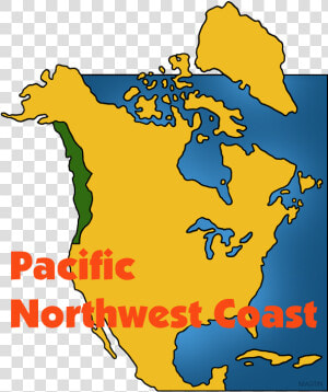 Native American Clipart Pacific Northwest   Northwest Native American Map  HD Png Download