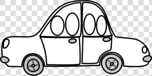 Car Share Driving   Non Living Things Clipart Black And White  HD Png Download