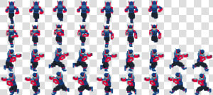 Foto   Sprite Animation Sheet Jumping  HD Png Download
