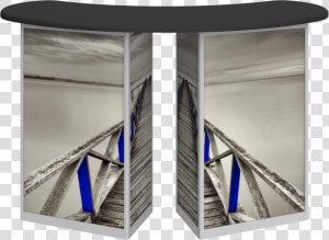 Linear Double Reception Counter   Png Download   Grey  Transparent Png