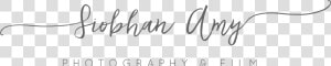 Siobhan Amy Photography Film   Calligraphy  HD Png Download
