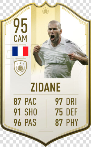 Zidane Fifa 20 Icon  HD Png Download