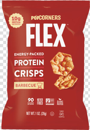 Gluten Free Snack   Popcorners Flex Crisps Barbecue  HD Png Download