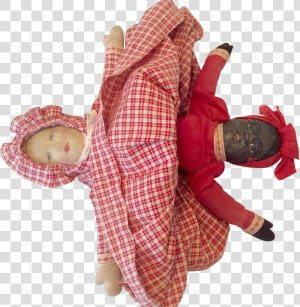 Antique Cloth Bruckner Topsy Turvy Black White Rag   Stuffed Toy  HD Png Download