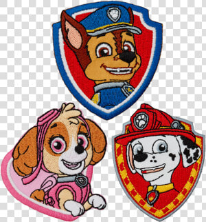 Assortment Paw Patrol   Paw Patrol Patch Iron  HD Png Download