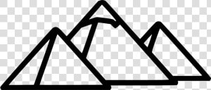 Pyramids   Icon  HD Png Download