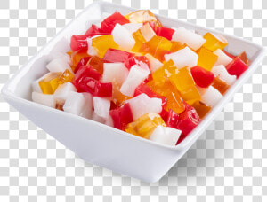 Topping Rainbow Jelly  HD Png Download
