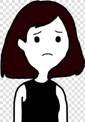  sad  marceline  adventuretime  time  adventure  black   Cartoon  HD Png Download