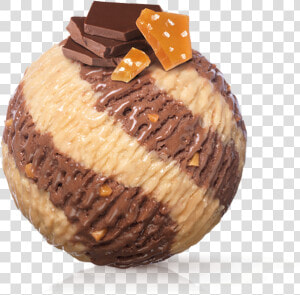 Chocolate  amp  Salted Caramel   Ice Cream  HD Png Download