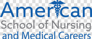 American School Of Nursing Logo   Graphic Design  HD Png Download