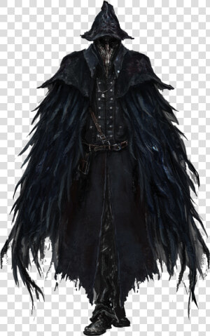 Art Bloodborne Screen C02t   Concept Art Bloodborne Hunter  HD Png Download