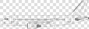 Airbus line Art line   Airbus Vector Free Png  Transparent Png