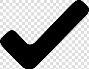 Hd Correct Svg Icon   Tick Black Icon Png  Transparent Png