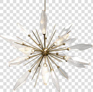 Chandelier Spotlights Artisan Glass  Metalwork  HD Png Download