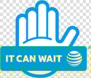 At amp t It Can Wait Logo  HD Png Download