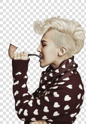 Picture   G Dragon Blonde Mohawk  HD Png Download