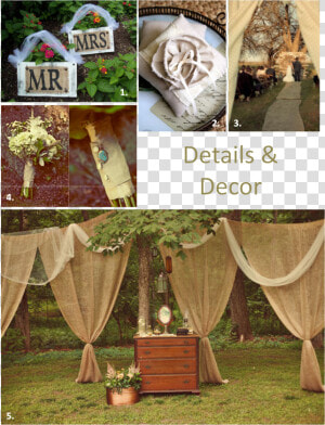 Low Budget Rustic Wedding Decor Diy  HD Png Download