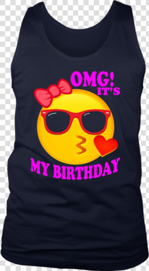 Brithday Emoji Shirt   Active Tank  HD Png Download