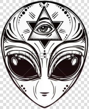Alien Alienface Galaxy Galaxieyes Cool Illuminatifreeto   Alien Png  Transparent Png