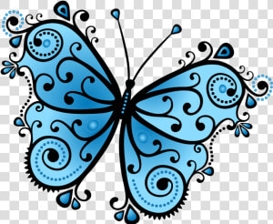  mq  blue  butterfly  butterflys  flying   Drawing Of Butterfly In Design  HD Png Download