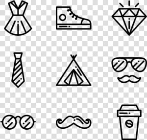 Hipster Style   Event Icons  HD Png Download