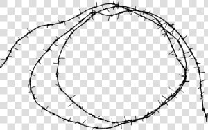 Barbwire Png Transparent Picture   Barbed Wire Border Png  Png Download