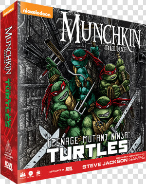 Munchkin Teenage Mutant Ninja Turtles Deluxe  HD Png Download