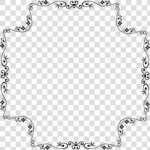 Marco Negro Png   Marcos Blanco Y Negro  Transparent Png