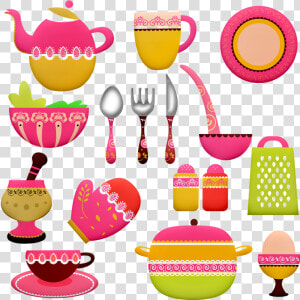 Pots And Pans  Kitchen Utensils  Cooking  Chef  Pot   お 皿 イラスト おしゃれ  HD Png Download