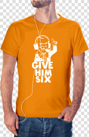 Give Him Six Tee  HD Png Download